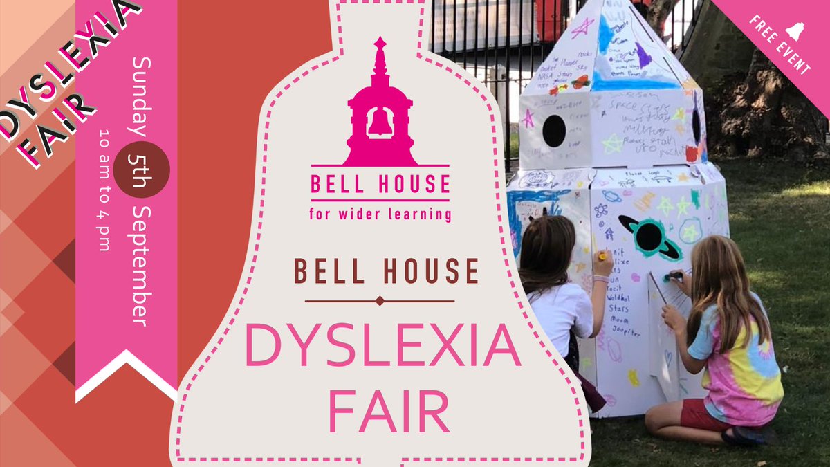 Excited for the #Dyslexia Fair this weekend? We sure are! ✍️ Don't miss out on <a href="/WriteSparks/">Write Sparks</a>' fun #creativewriting workshop for primary school children, where they'll create and explore new incredible worlds! Register now: bellhouse.co.uk/events/2021/9/…

#dulwich #southlondon #southwark