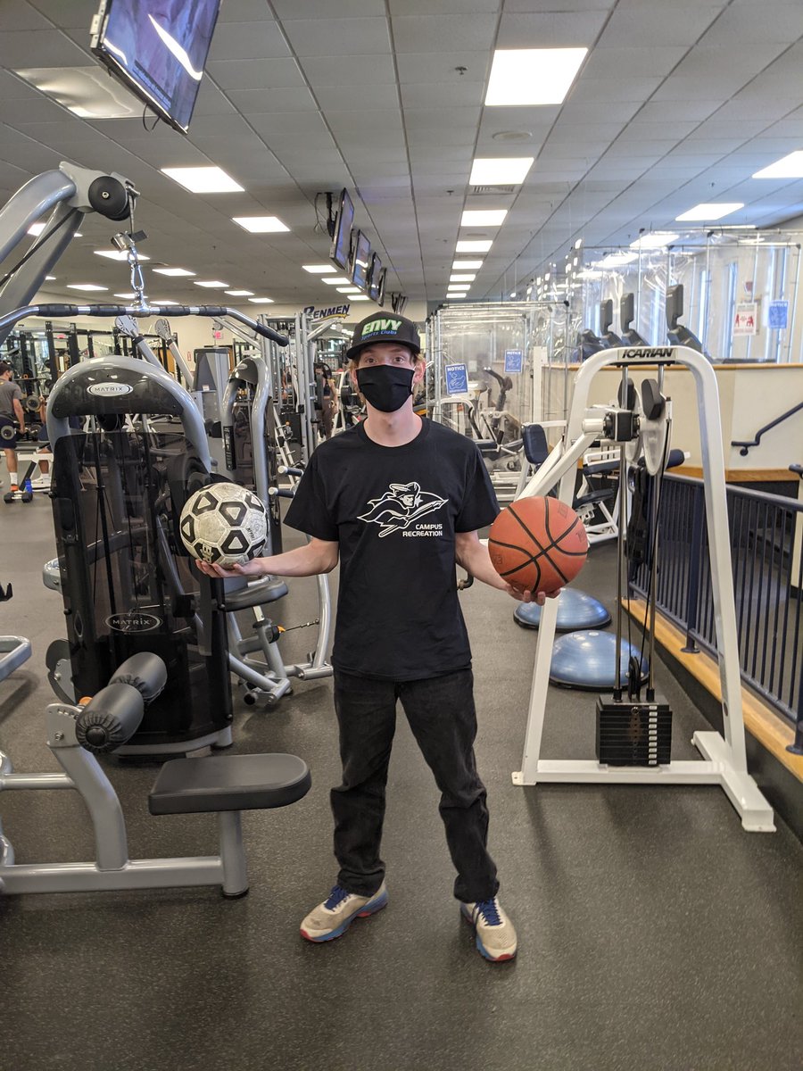 Looking to play some pickup, but need a ball? We've got you covered! Head on over to the Fitness Center with your <a href="/SNHUOnCampus/">SNHU On Campus</a> ID and we can help you out!