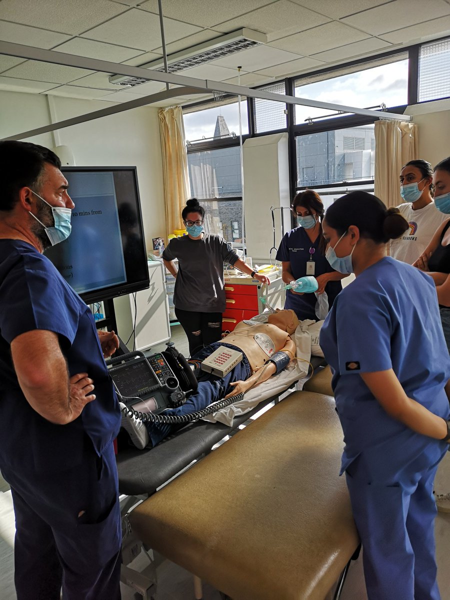 Another busy training day with <a href="/Educc_elht/">ed/ucc@elht</a> <a href="/ELHT_DERI/">ELHT Directorate_Education, Research & Innovation</a> covering safer handling, blood transfusions, ILS, external pacing, quiet handovers and human factors. <a href="/ELHT_NHS/">East Lancashire Hospitals NHS Trust 💙</a>