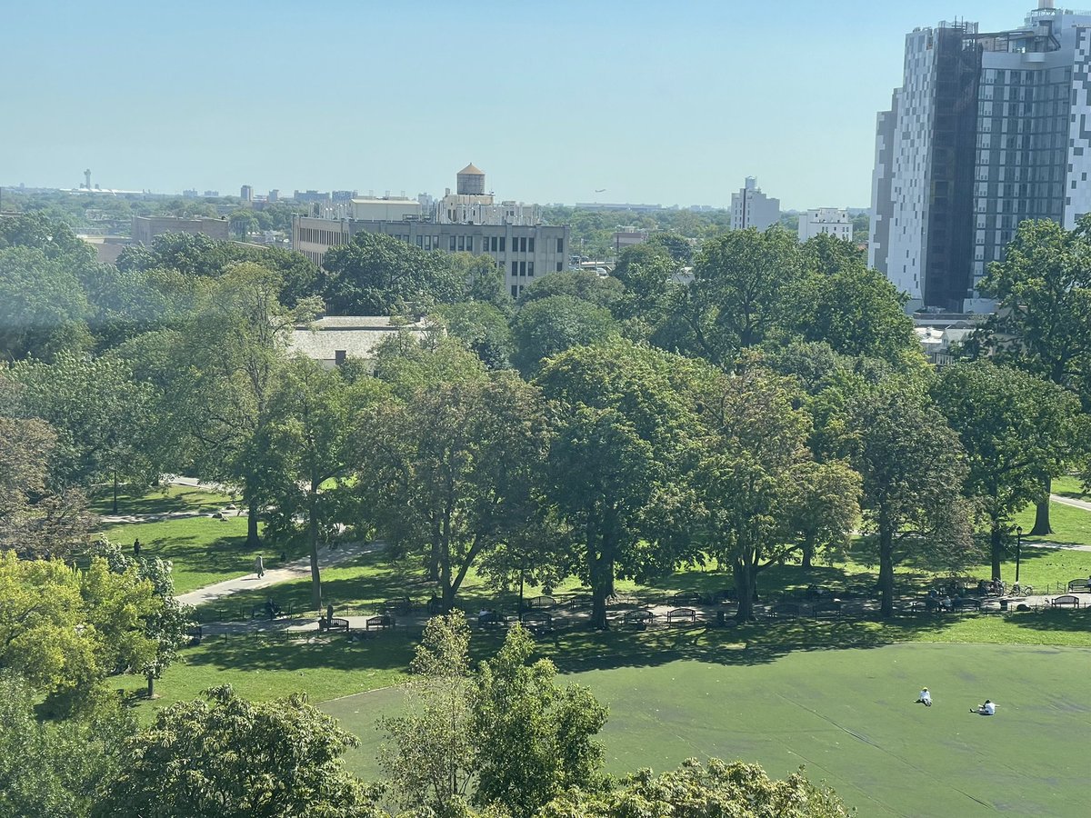 COAwazie's tweet photo. NYC weather last night: flooding, catastrophe, destruction, deaths

NYC weather right now as I look out my window during my lunch break: Pics 👇

I pray all affected last night have their situations turn around like this switch in weather. #NYCFlooding https://t.co/Y7midNm8rf