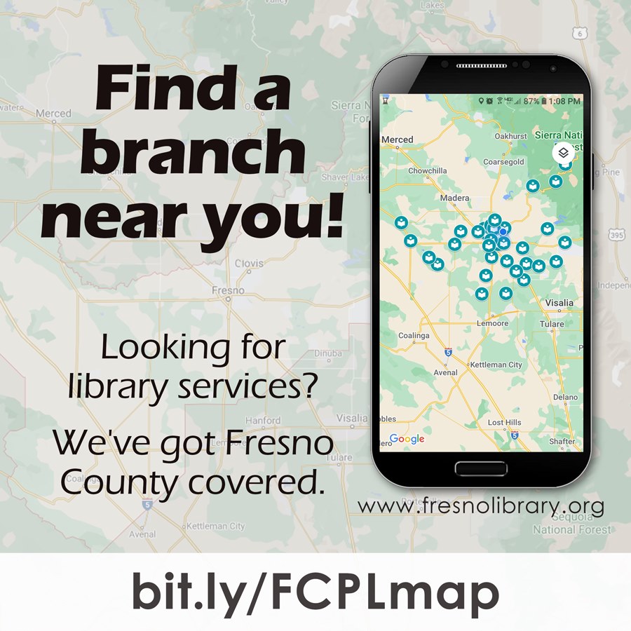 FCPL's tweet image. Happy #LibraryCardSignUpMonth, everyone!

If you don&apos;t already have one, you can get a Library card for free at any #FresnoLibrary branch: bit.ly/FCPLmap
fresnolibrary.org/branch/all.html

Get a Library card for digital access (online resources only) here: fresnolibrary.org/card/index.html