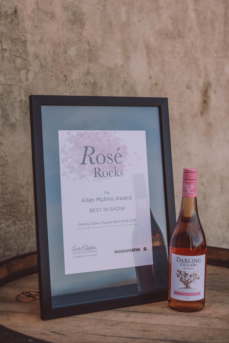 Boozy_Foodie's tweet photo. #NewsFlash #RoseRocks2021 #RoseRocks
@DarlingCellars Pyjama Bush Rosé 2021 has won the inaugural Allan Mullins Award at this year’s Rosé Rocks wine competition. Congratulations!!
Read more here:
https://t.co/aJh99Yx2Vp https://t.co/tC9lsWbcN9