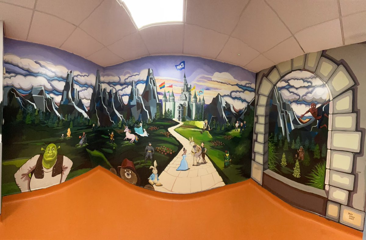 Paul Raynor 🏳️🌈 (@paulraynor9) on Twitter photo Fantastic to see the newly finished mural in the new Children’s Emergency Department waiting area <a href="/bedfordhospital/">Bedford Hospital (Bedfordshire Hospitals NHS FT)</a>….. even more special as it features some much missed members of the Bedford hospital Family and was painted by one of our very own Charge Nurses!! Fantastic to see the newly finished mural in the new Children’s Emergency Department waiting area <a href="/bedfordhospital/">Bedford Hospital (Bedfordshire Hospitals NHS FT)</a>….. even more special as it features some much missed members of the Bedford hospital Family and was painted by one of our very own Charge Nurses!!