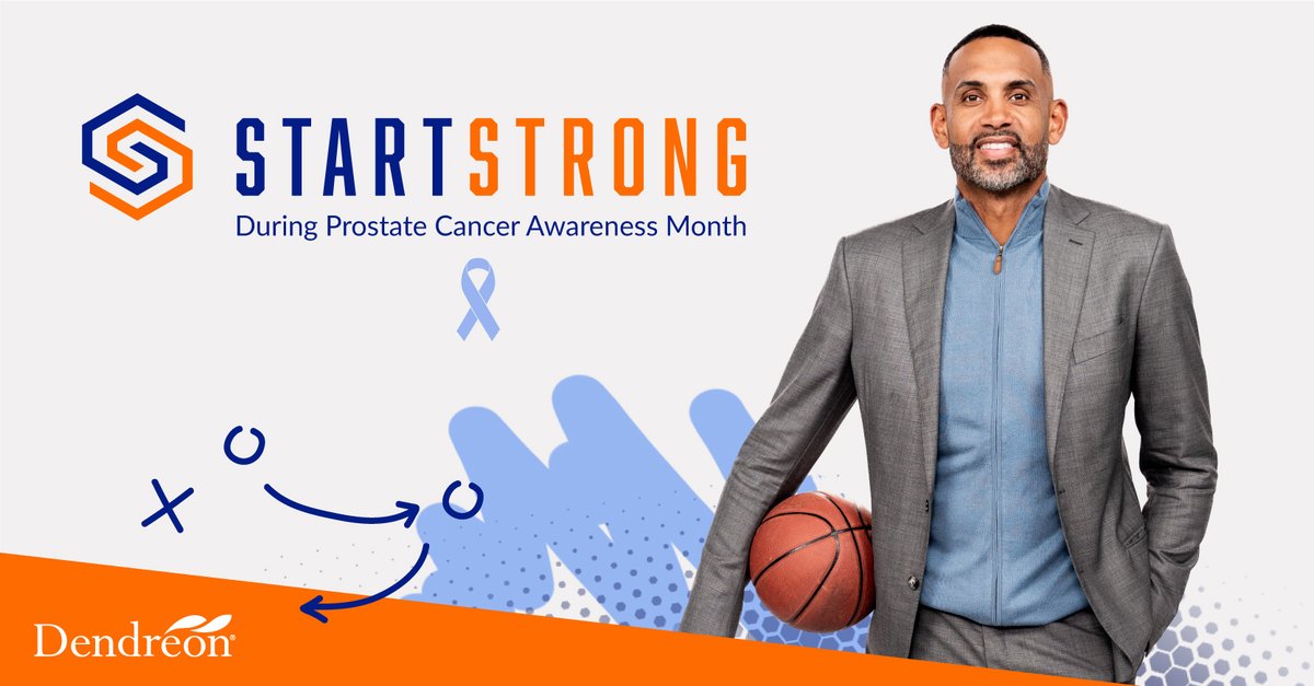 DendreonNews's tweet photo. This #prostatecancerawarenessmonth we’re teaming up with @realgranthill33 to launch our #StartStrongForHealth initiative to raise critical awareness about the prevalence of prostate cancer in African American men. Learn more and see Safety Info and PI: https://t.co/zNSCeQVsm3 https://t.co/ddJObwMPRi