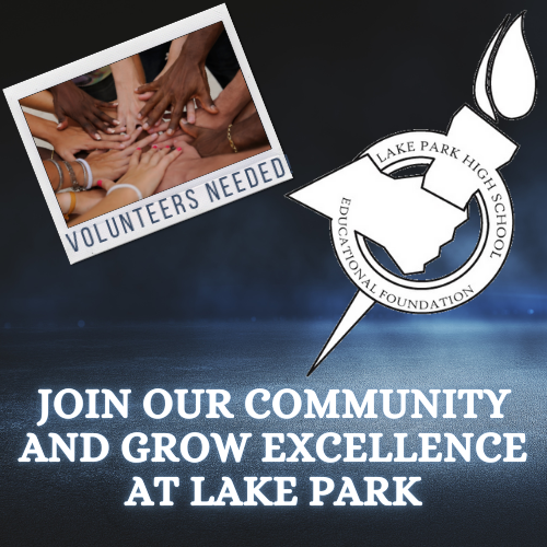 The <a href="/LPHSEF/">LPHS EF</a> is currently recruiting volunteers for numerous positions from board members to event volunteers. Are you interested in learning about ways to get involved <a href="/LPLancers/">Lake Park HS</a>?  Please fill out the volunteer interest form - forms.gle/KSmLa9fQMjEd3e… #WeAreLakePark