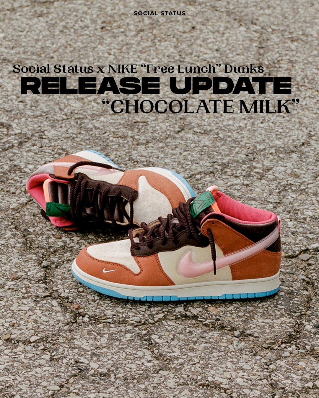 chocolate milk nike dunks