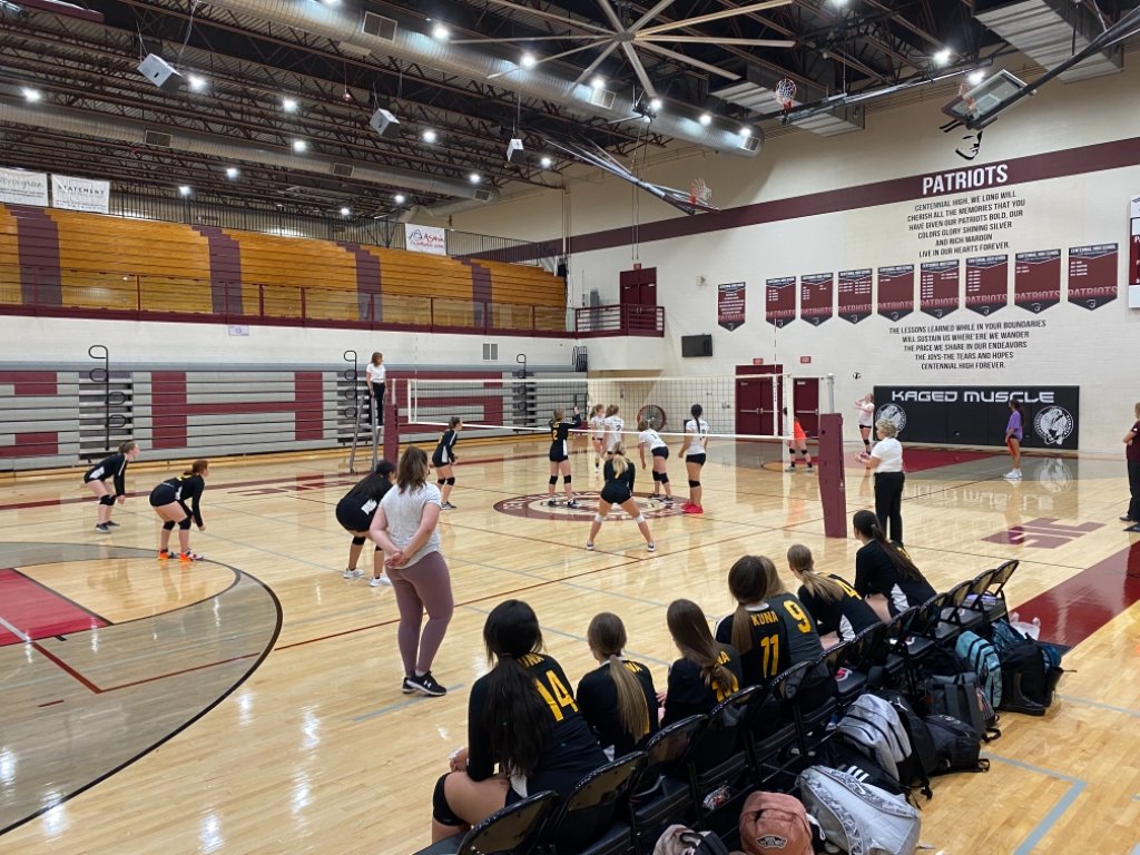 Congrats Freshman Volleyball for their win last night against Kuna! #patriotpride