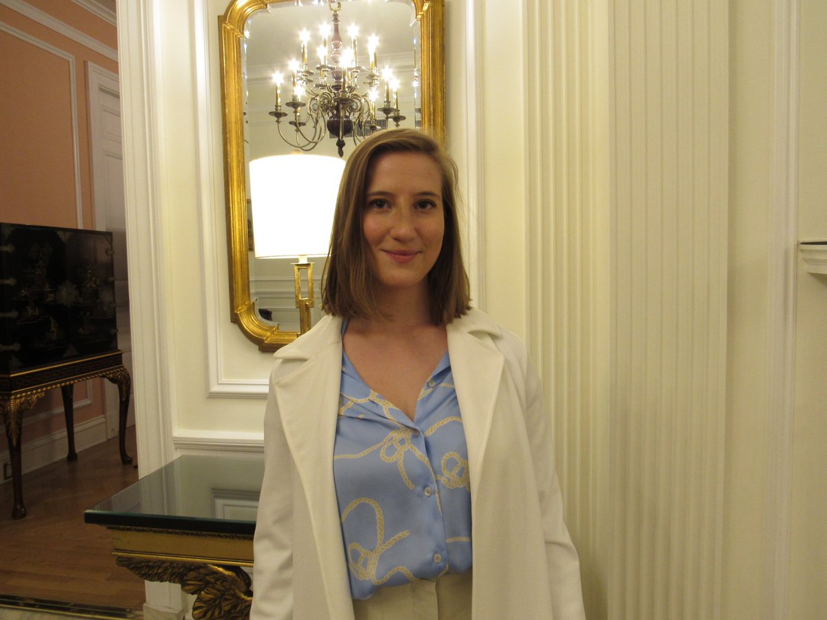 Serrana Pérez, Ingeniera en Biotecnología por ORT y fundadora de <a href="/BiolubeUy/">Biolube</a>, recibió el primer premio 🥇 de USD 3.000 al mejor emprendimiento de la Academia para Mujeres Emprendedoras (AWE), financiado por la <a href="/usembassyMVD/">U.S. Embassy Uruguay</a> 🇺🇸 y con apoyo del <a href="/CIE_ORT/">CIE</a>.

¡Felicitaciones, Serrana!🤩