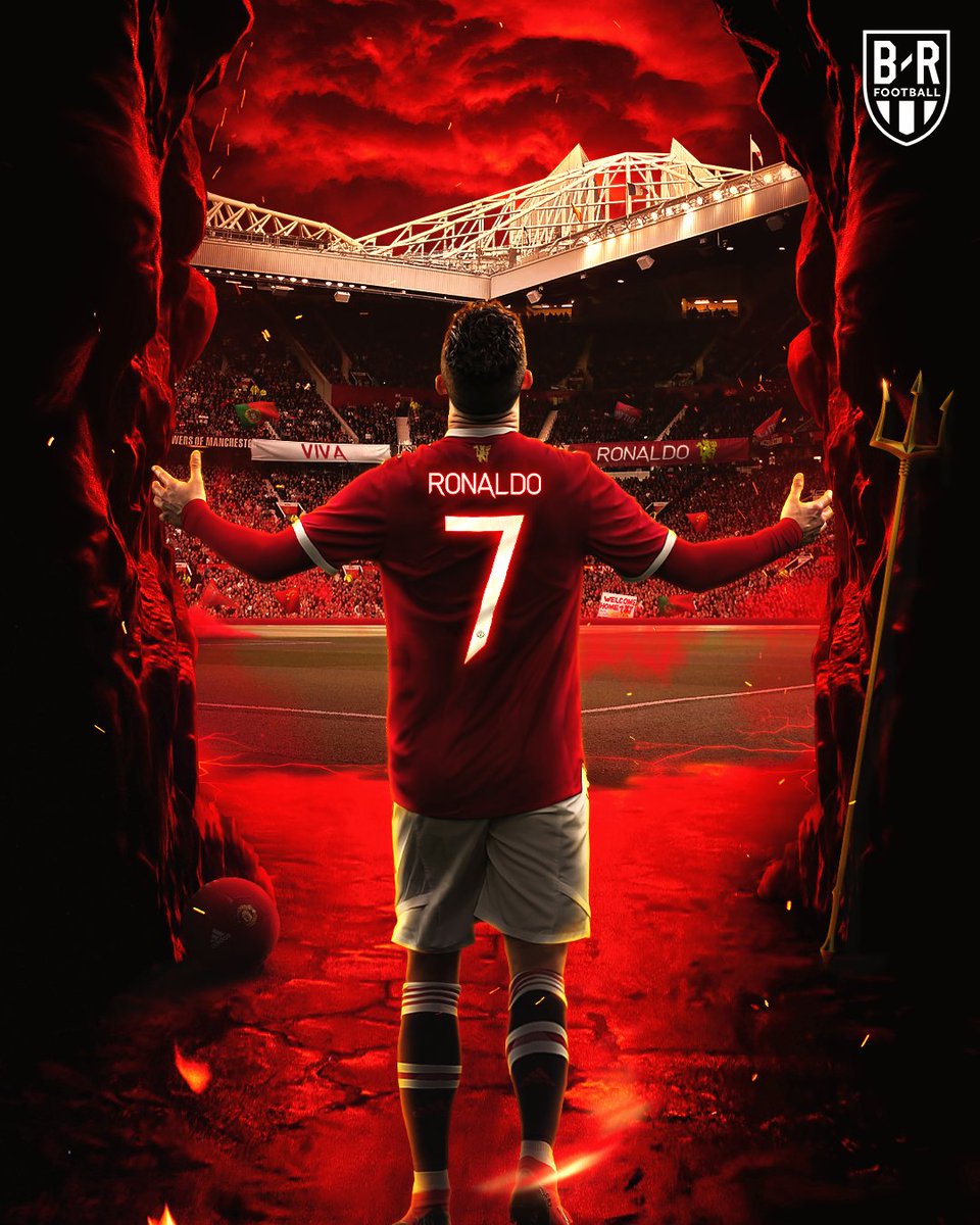 brfootball's tweet photo. CR7. 

It’s official 🔴 https://t.co/Eo6FHfTDF3