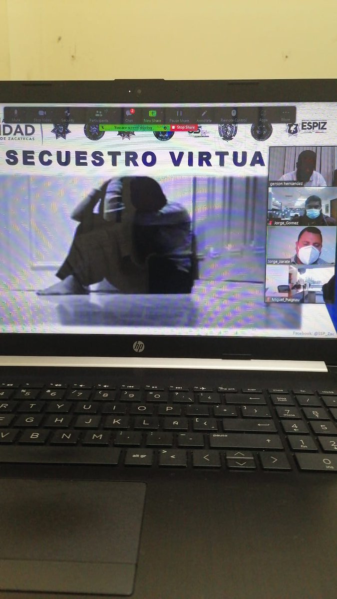 SSP_Zac's tweet photo. La @SSP_Zac a través del área de #AtenciónAVíctimas, concluyó la jornada de capacitación presencial y virtual en materia de prevención de los delitos de extorsión en sus diferentes modalidades y generalidades del secuestro en México. https://t.co/w1NCDTtqdo https://t.co/dyjZZCBqjI