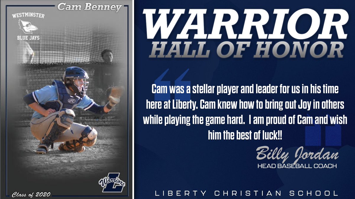 LCS Hall of Honor welcomes new inductee Cameron Benney!!

#FORHIM | #NAVYPRIDE