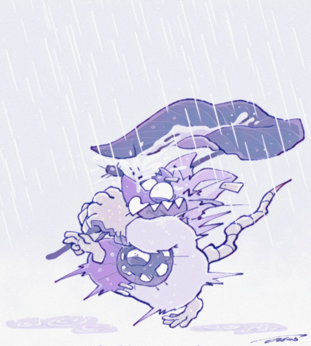 nonnon_GRR's tweet photo. ぬれねずみ☔
#MRD_wndr https://t.co/iRYPqcafQW