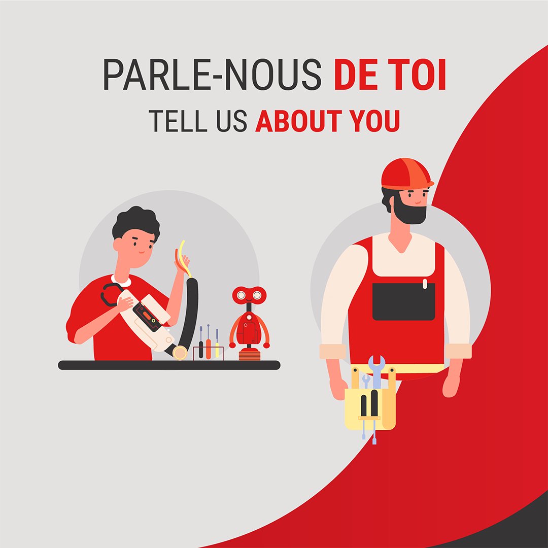 GroupeSGM's tweet photo. Une passion pour les robots ou les circuits électriques?
👉 Il y a sans doute une place pour toi chez Groupe SGM!

Visite le https://t.co/jWFsHUhdzC pour en apprendre plus! https://t.co/qAtWP0qf7S
