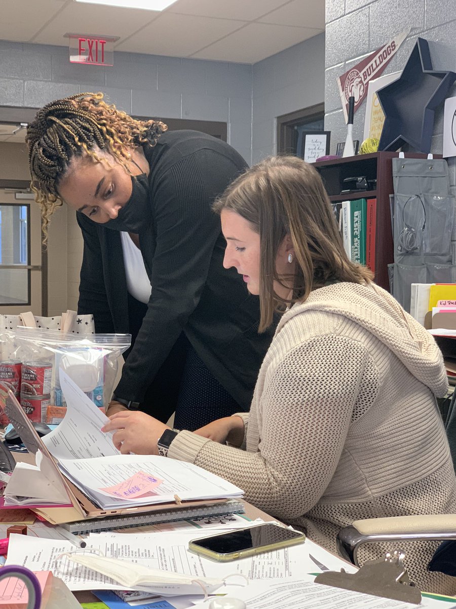 Seeing my co-workers collaborate for what is best for all students makes me so grateful to be a part of this team!
