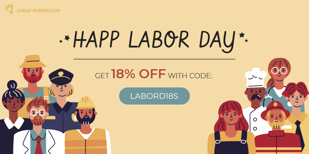cheap_papers_'s tweet image. Our daily lives go smoothly standing upon the tireless work and service of the workers of various sectors. So Happy Labor Day to the heroes! Get special 18% OFF with code &quot;LABORD18S&quot;🥳