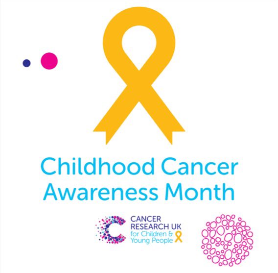 It is Childhood Cancer Awareness Month 💛 Throughout September, we will be sharing more information about our work with <a href="/CRUKYoungPeople/">CRUK for Children & Young People</a> and ways you can get involved in fundraising and increasing awareness. Find out more: bit.ly/3kyffzm #CCAM