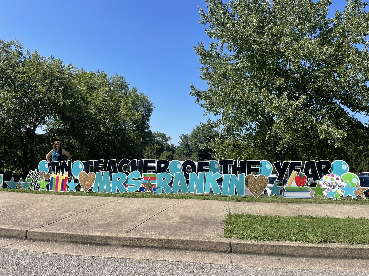 Morgan Rankin - Tennessee Teacher of the Year 2022 tweet media