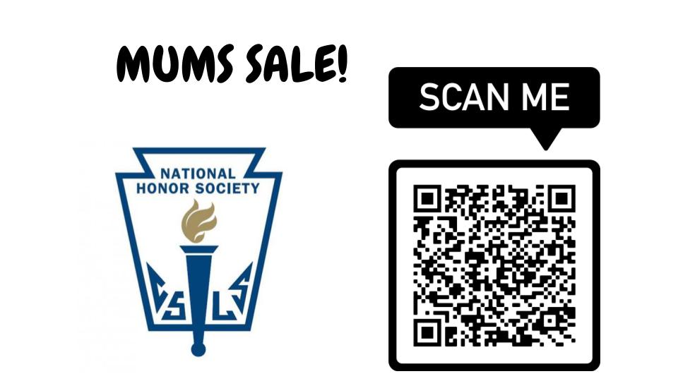 Would you like some mums to spruce up your porch for fall AND support NHS at the same time!   Scan this code for more info!  <a href="/tallmadgenhs/">Tallmadge NHS</a> <a href="/tcstweets1/">Tallmadge City Schools</a>