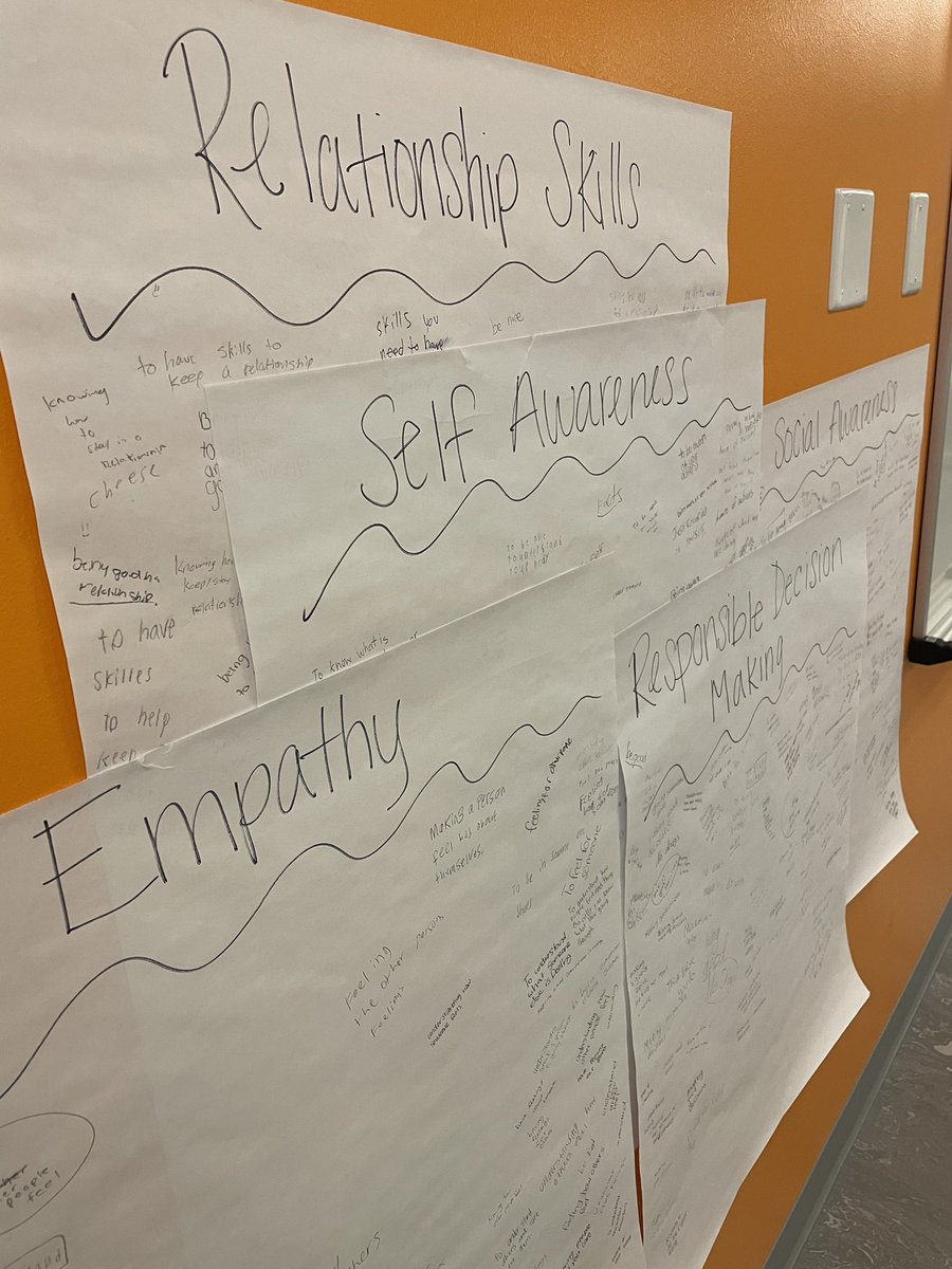 _MsSwaney's tweet photo. Regular ELA 8 took a social emotional look at “Flowers for Algernon” by first defining terms in a gallery walk and then connecting them to the text. https://t.co/JFU7z4p2A3