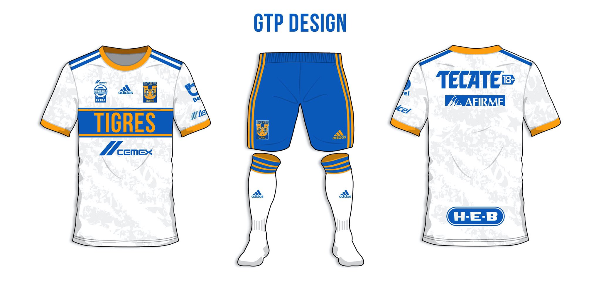 TigresJersey on X Mejor que cualquiera de visita de los ultimos anos Gran diseno de GTP Design emulando aquella mitica camiseta de visita de la liguilla del torneo 1981 1982. ESTO ES TIGRES. maurodoeh...