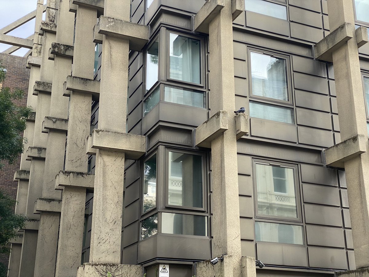 harrypaticas's tweet image. Now there is a #deepretrofit challenge! ‘luxury apartments’ + brutalist exoskeleton + grade II listed #spirehouse #lancastergate - must remember to bring thermal camera back in heating season…