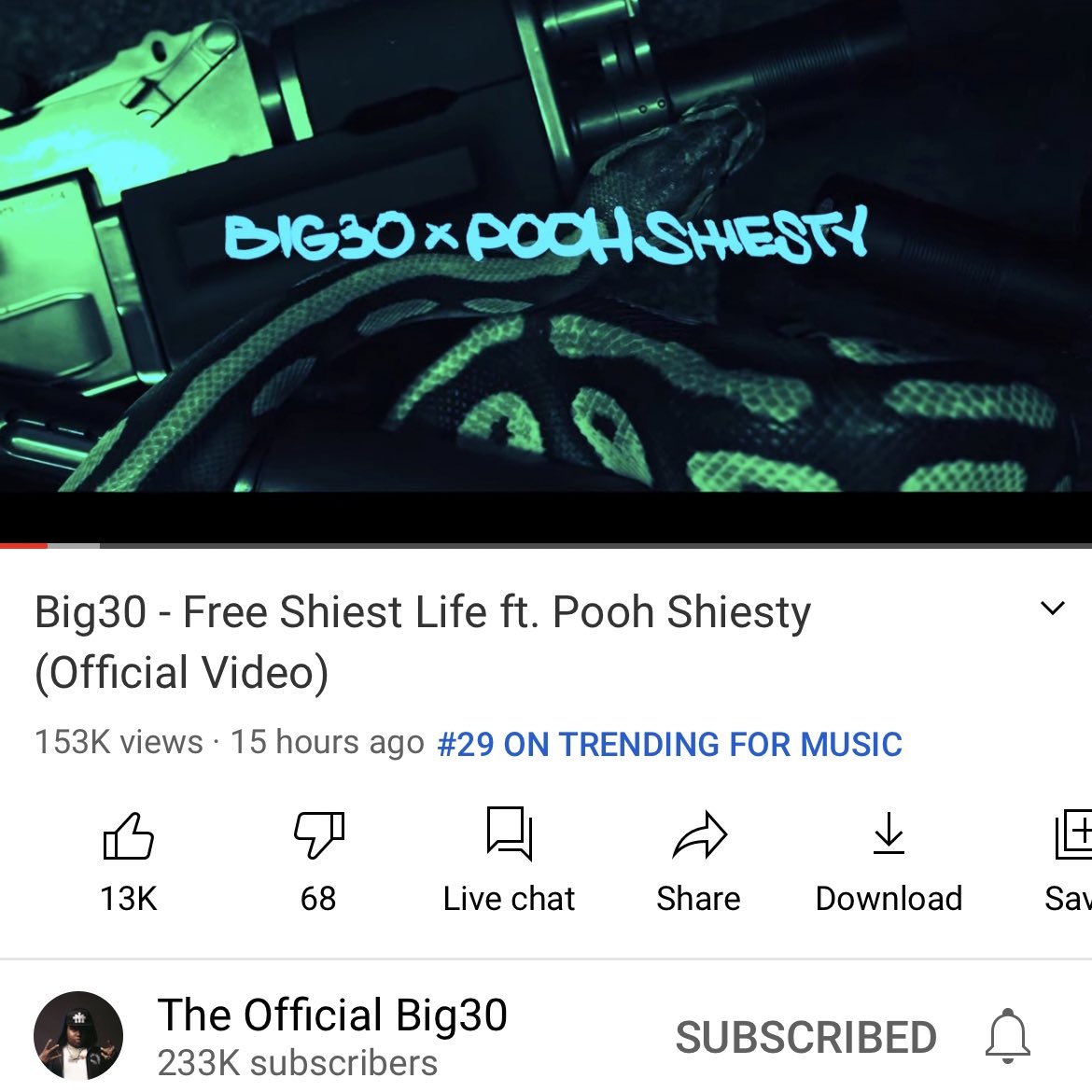 BigThirty375's tweet photo. #KingofKillbranch on the charts and Free Shiest Life trending ๐ฅ๐ฅ https://t.co/Jn34VA3erO