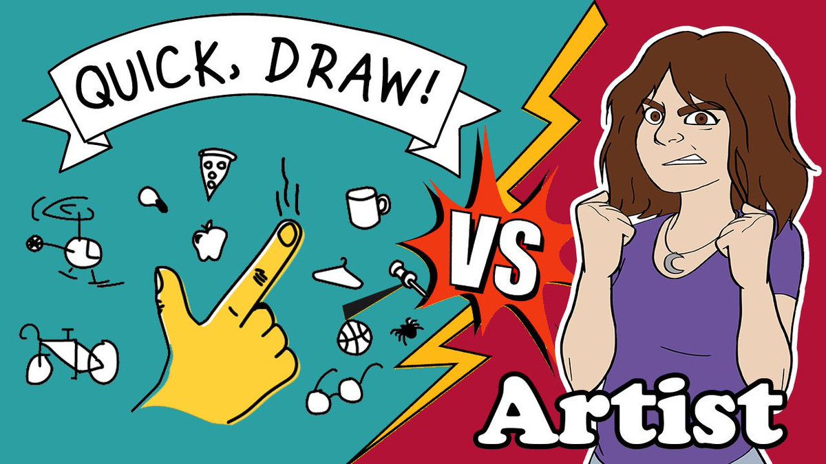 LexiConjures's tweet photo. Check out my new video where I play Google's Quick Draw...and I argue a lot with the game because artists are not great with Pictionary 😅. Link in the reply!
.
.
.
.
#quickdraw #artist #youtube #googlequickdraw https://t.co/W1iAGkKe7M