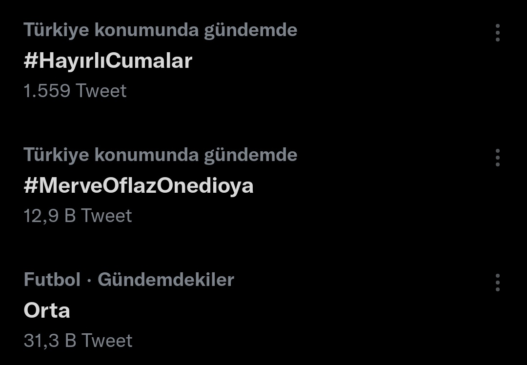 tovbekargibii's tweet photo. az kaldı

#MerveOflazOnedioya https://t.co/StNohcU46W