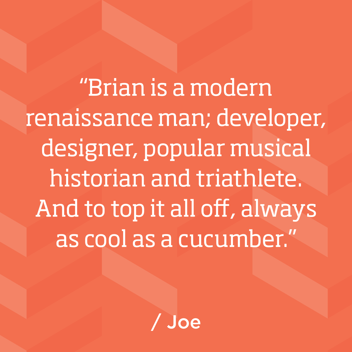 88BrandPartners's tweet photo. 7 years, 4 kids, hundreds of digital banners, dozens of videos and several epic trivia games later-- there's still no way to quantify how much we appreciate our Senior Developer Brian Travers. Happy Anniversary, Brian! https://t.co/rMD3P98act