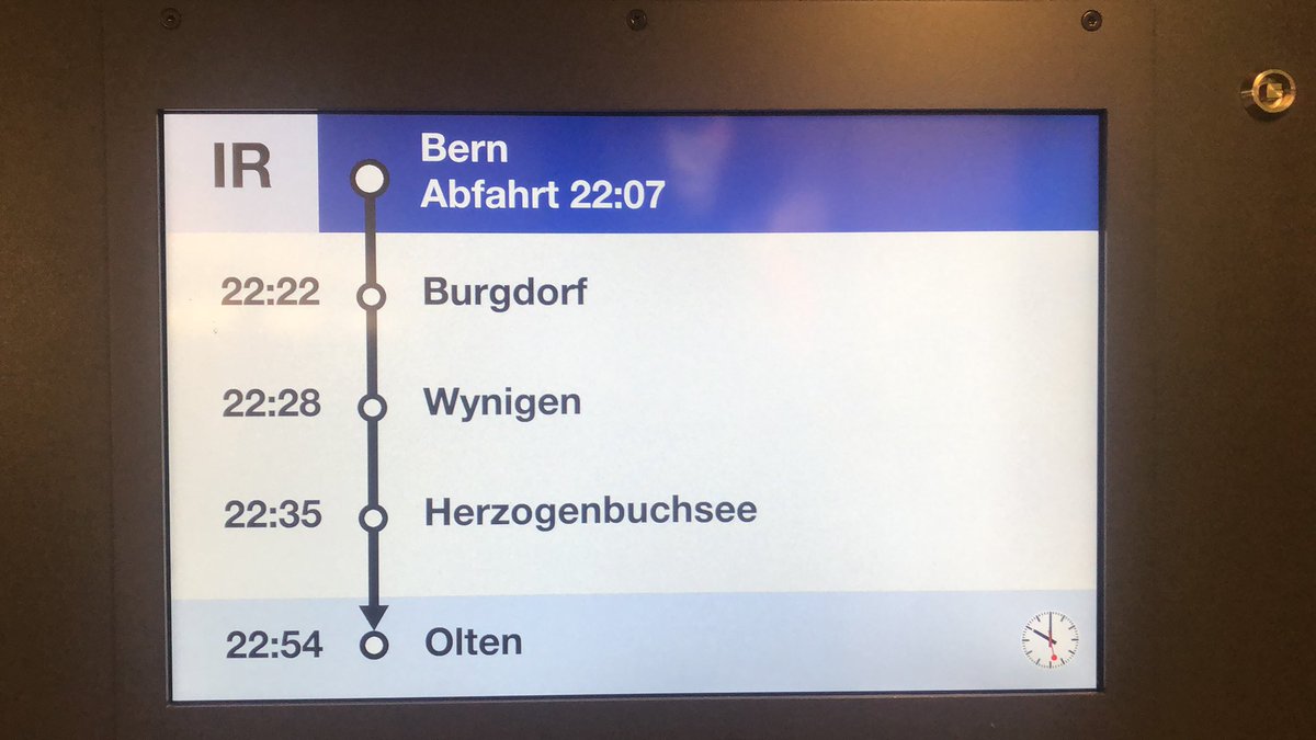 oev_ansagen's tweet photo. @blsAG Heute ohne Halt zwischen Herzogenbuchsee und Olten? #pleasefix https://t.co/K3FeAK0SUH