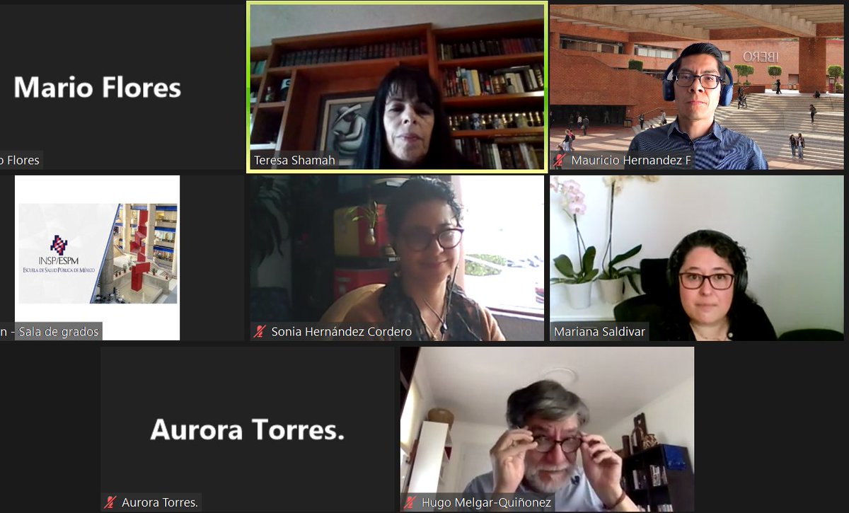 Nuevamente con el gusto de compartir espacio académico virtual con mis colegas del 
<a href="/inspmx/">INSP México</a> Drs. <a href="/tshamah1/">Teresa Shamah Levy</a> 
Sonia Hernández <a href="/equide_ibero/">EQUIDE</a>
Hugo Melgar
<a href="/Sonia_RR_/">Sonia Rodriguez Ramirez</a> 
en defensa tesis doctoral <a href="/saldivarsan/">Mariana Saldivar</a> 
<a href="/SaludPublicaMx/">Escuela de Salud Pública de México</a>
<a href="/IBERO_mx/">IBERO CDMX</a> <a href="/1CINyS/">CINyS - INSP</a>