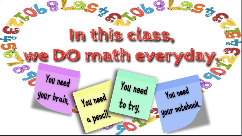 HarrisMath314's tweet image. During this week we’ve done some math through problem solving and demonstrating knowledge but I am most fortunate that my students have shared themselves with me including octagons and pages in “their book”. Looking forward to even more math and learning about who is in my room!