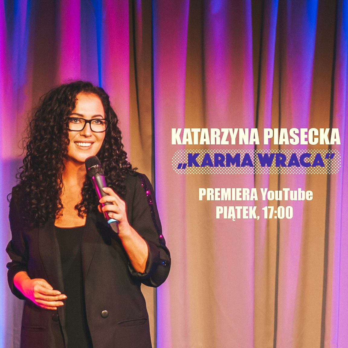 kpiasecka's tweet photo. Niespodzianka! 
#premiera #YouTube #program #karmawraca #standupcomedy https://t.co/bLhGOiCaN0