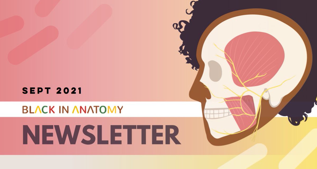 blackinanatomy's tweet photo. Happy September!
New Month = New #BiAnat Newsletter.
Check it out: https://t.co/Nz12fb8ySD
Wanna be featured next month? Just let us know: https://t.co/QhK08Jtaly https://t.co/I0wK4vcfbu