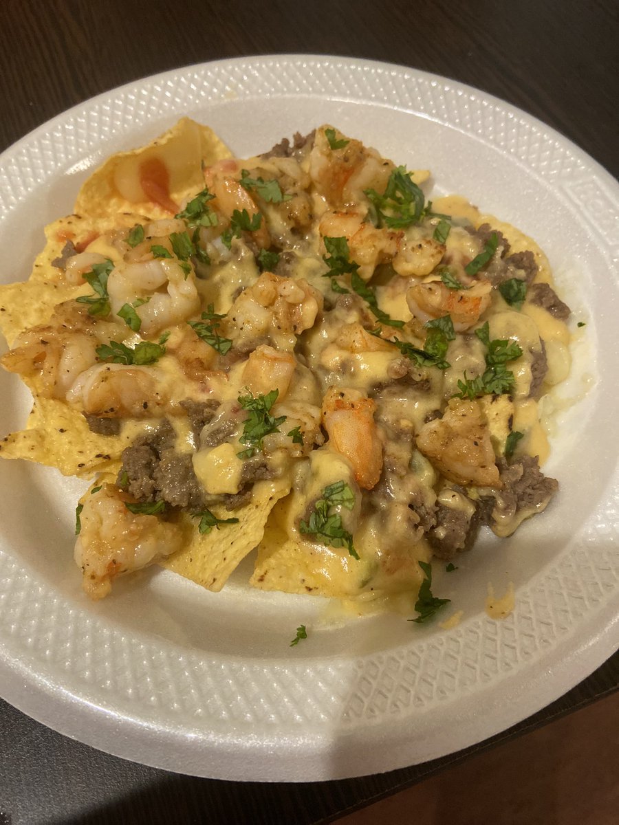 cookinwithjnil's tweet photo. $10 Nacho plates today‼️ #SHSU 

Kitchen opens at 4:30 pm

DM TO ORDER NOW/Cash, cash app, zelle accepted 

Delivery upon request $5
#SHSU https://t.co/jRbZ5fRC87