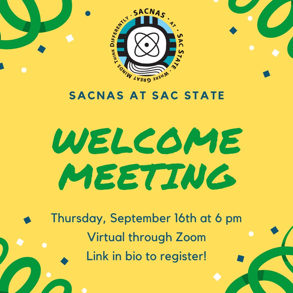 SACNAS @ SacState tweet media