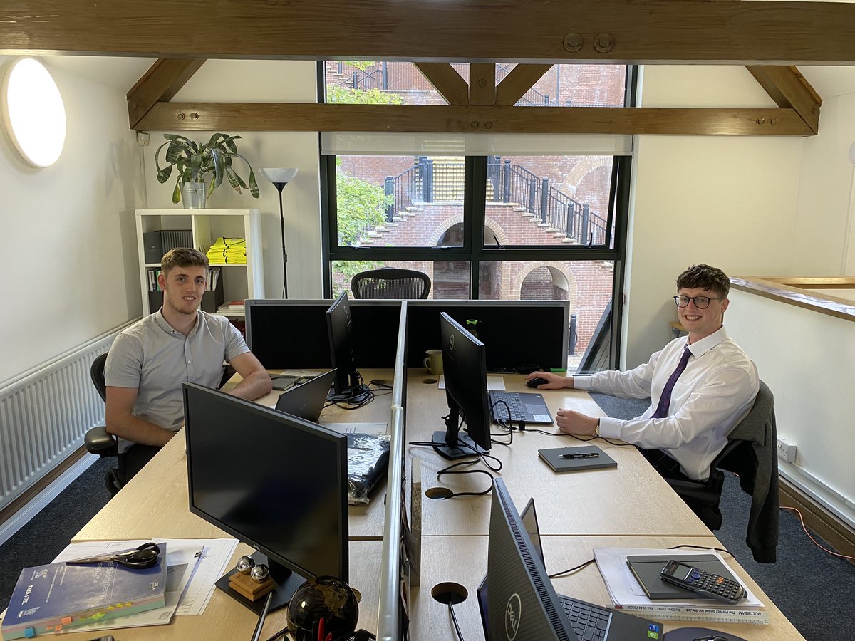 This week sees Jasper Kerr welcome two fresh-faced new Graduates to our fantastic team. They're settling in well already, and we can't wait to help them progress into confident, experienced Engineers. 
A big JK welcome to Conor Woodruff and Sam Russell #Grads2021 #Recruitment