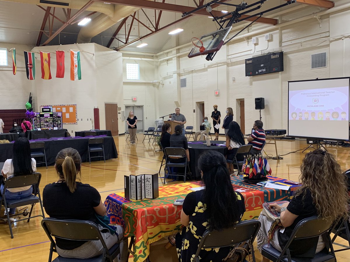 R1 welcoming our new international teachers