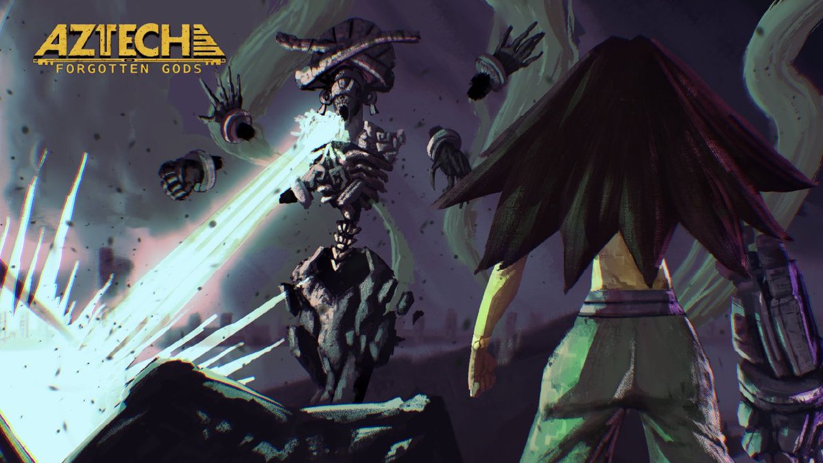 Coatlicue, the All-Mother Goddess

New Art from Aztech ✨🦾 
We are really excited to share more about Aztech with all of you, thank you for keep sharing our social media posts and for your support 💜

#Lienzo #AztechForgottenGods
