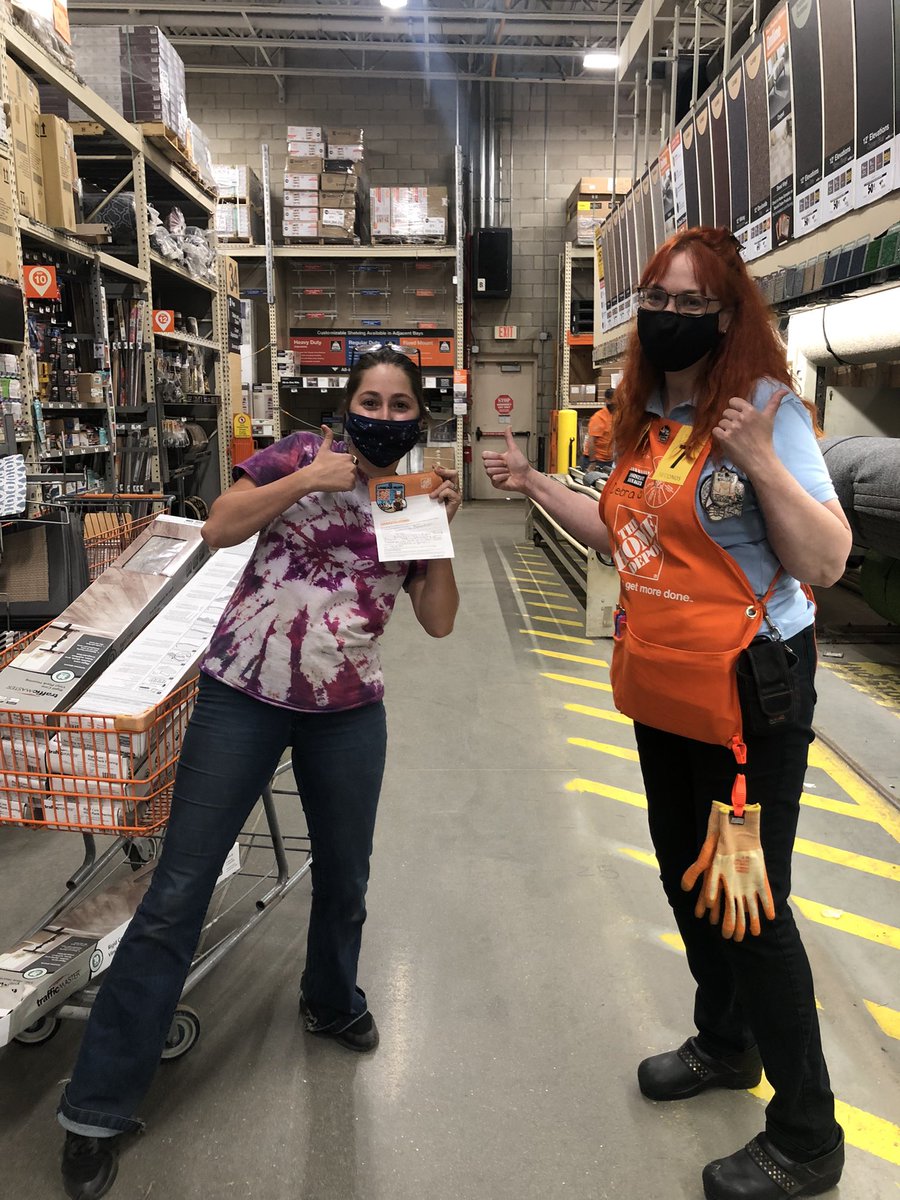 Meet Leanna our DS for receiving! ASM Debra gave her a Homer today for doing the right thing! Leanna found money in an aisle that a customer later called to retrieve. The customer was so grateful for her honesty and integrity! 🙌🏻🙌🏻 <a href="/CaffreyDamien/">Damien A Caffrey</a> <a href="/JasonArigoni/">Jason Arigoni</a> <a href="/stevenlongmoor1/">Steven Longmoore</a>