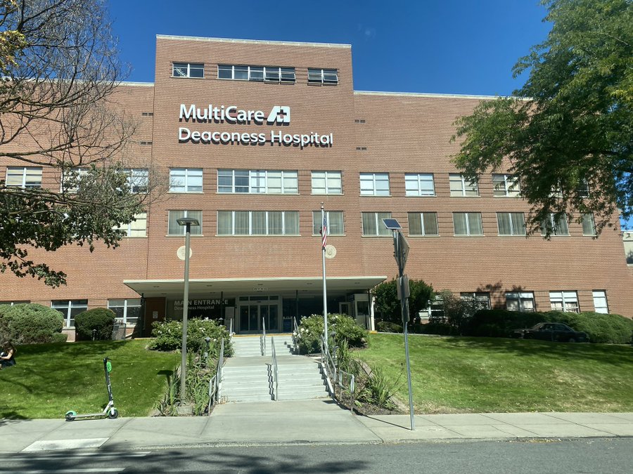 Multicare Deaconess Hospital entrance 
