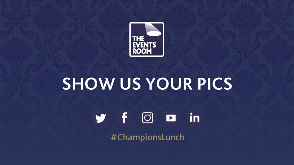 The Events Room (@theeventsroom) on Twitter photo After a long absence we return on Friday for ourโSix Nations 2021 Champions Celebration lunchโ <a href="/CornerstoneCdf/">cornerstone cardiff</a> with Wayne Pivac <a href="/philsteele1/">Phil Steele</a> and <a href="/PollyJames/">Polly James</a> in support of <a href="/Velindre/">Velindre Cancer Centre Fundraising</a>. Check out our socials for live feeds of the day <a href="/buffoon_media/">Buffoon Media</a>. #ChampionsLunch #Makingmemories After a long absence we return on Friday for ourโSix Nations 2021 Champions Celebration lunchโ <a href="/CornerstoneCdf/">cornerstone cardiff</a> with Wayne Pivac <a href="/philsteele1/">Phil Steele</a> and <a href="/PollyJames/">Polly James</a> in support of <a href="/Velindre/">Velindre Cancer Centre Fundraising</a>. Check out our socials for live feeds of the day <a href="/buffoon_media/">Buffoon Media</a>. #ChampionsLunch #Makingmemories