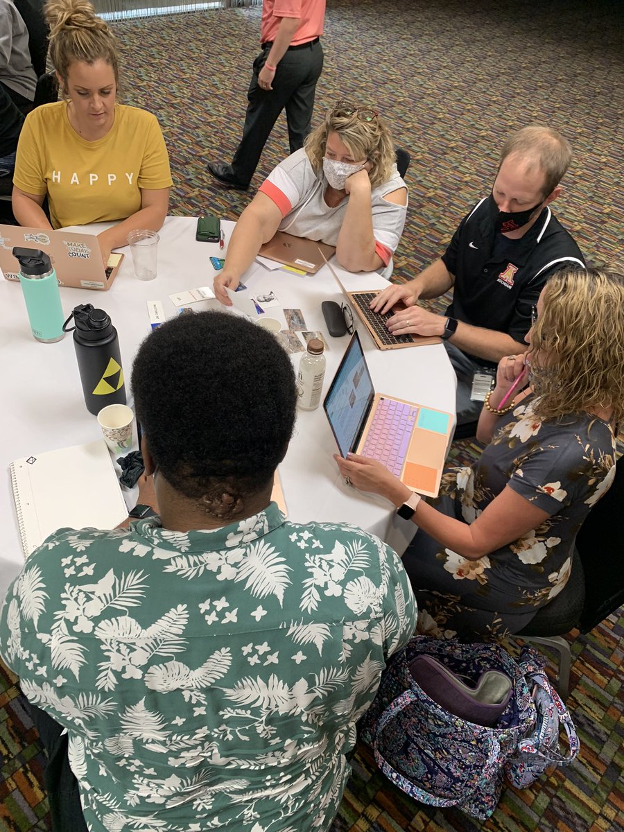 BrettFenton911's tweet photo. Fun times with @jimdillon24 @GreenbushESC in beautiful Manhattan, KS today π. HGSS teachers rolling up their sleeves for Casino Heist, Inquiry Design, & Rubrics all in one day #PDtime https://t.co/Eyq9d98zq8