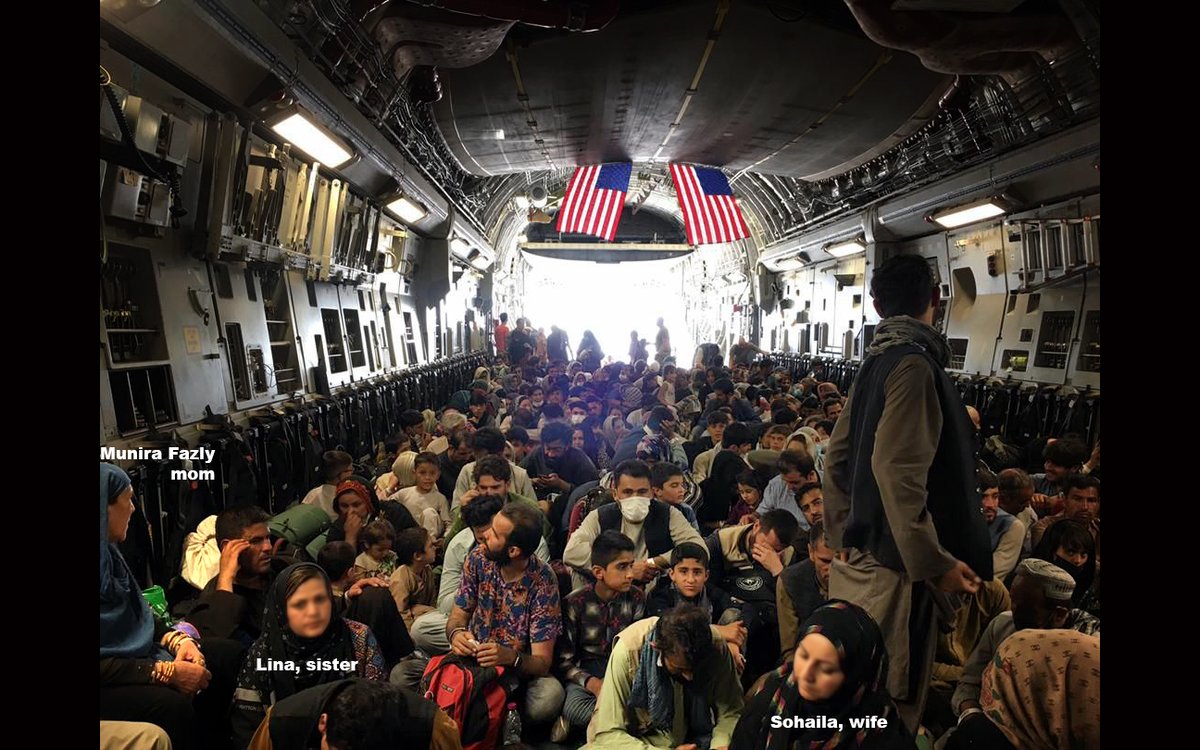 I don't ask for much, but would you please consider donating to Walid Fazly and his family. He was my fixer/translator in Afghanistan when I working with the LA Times.  His family was lucky enough to get out of Kabul last week, but left everything behind 
gofund.me/b2797b5e