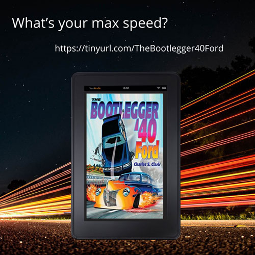 HotRodAdventure's tweet image. What's your max speed?
Want to be in the hot seat in a dangerous race on the world’s fastest highway?
Dare to read The Bootlegger 40 Ford:
tinyurl.com/TheBootlegger4…
#EngineRoar #nascar #FastCar #action #eBooks #SuperCar #RaceCar