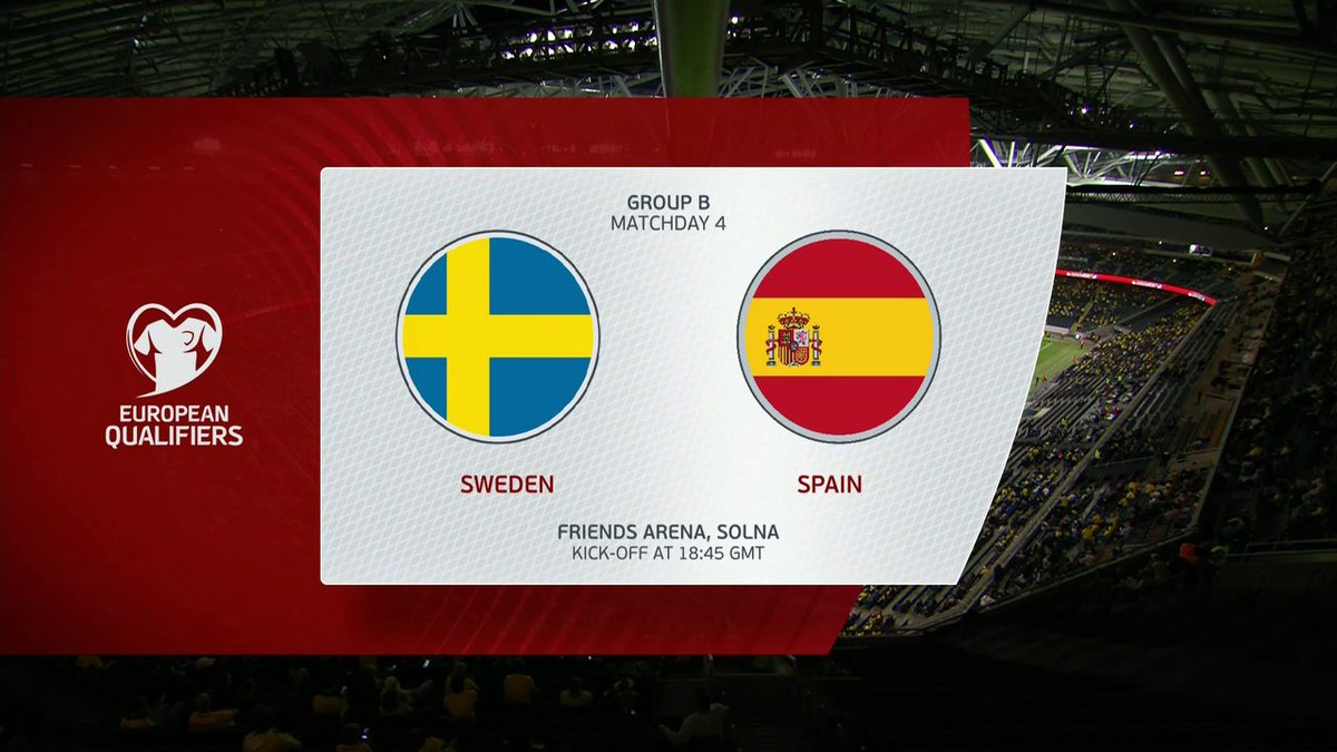 Sweden vs Spain Full Match Replay WC Qualification Europe 2022