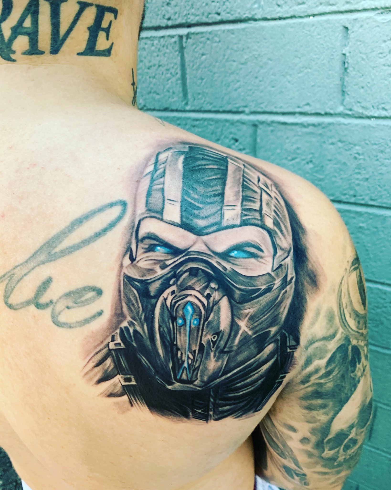 Scorpion x Subzero  Tattoo  Tatuagens