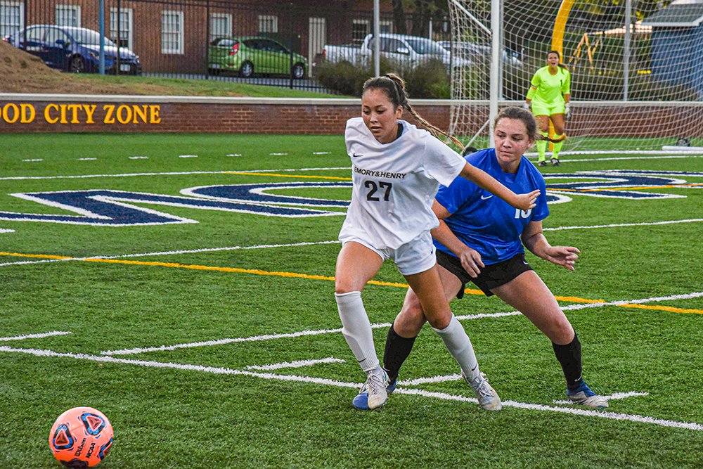 GoWasps's tweet image. Emory &amp;amp; Henry Women's Soccer @EHCWS Tops Brevard, 1-0, In Season-Opener Thursday gowasps.com/x/nwjsq #GoWasps #BlueCollarGoldStandard
