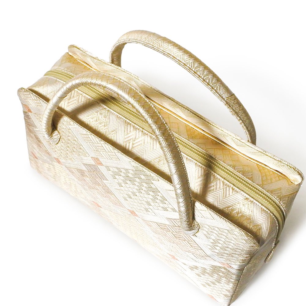 新品・未使用】井澤屋 葵バッグ 「斜め静海宝尽くし」着物 バック 全て