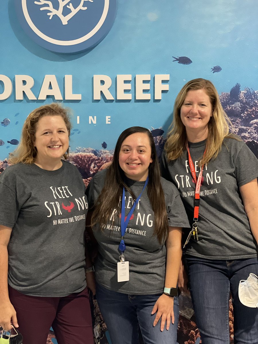 When you are so in sync as a team by the first week of school, we all wear the same shirt without even planning that part. #BacktoSchool2021 #FleetNation #FleetES #kindergartenrocks